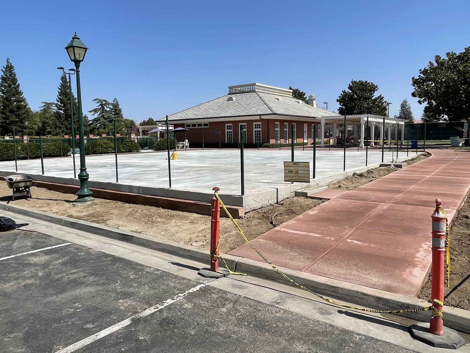 Retail Center — Commercial concrete project by James Z. Concrete & Construction
