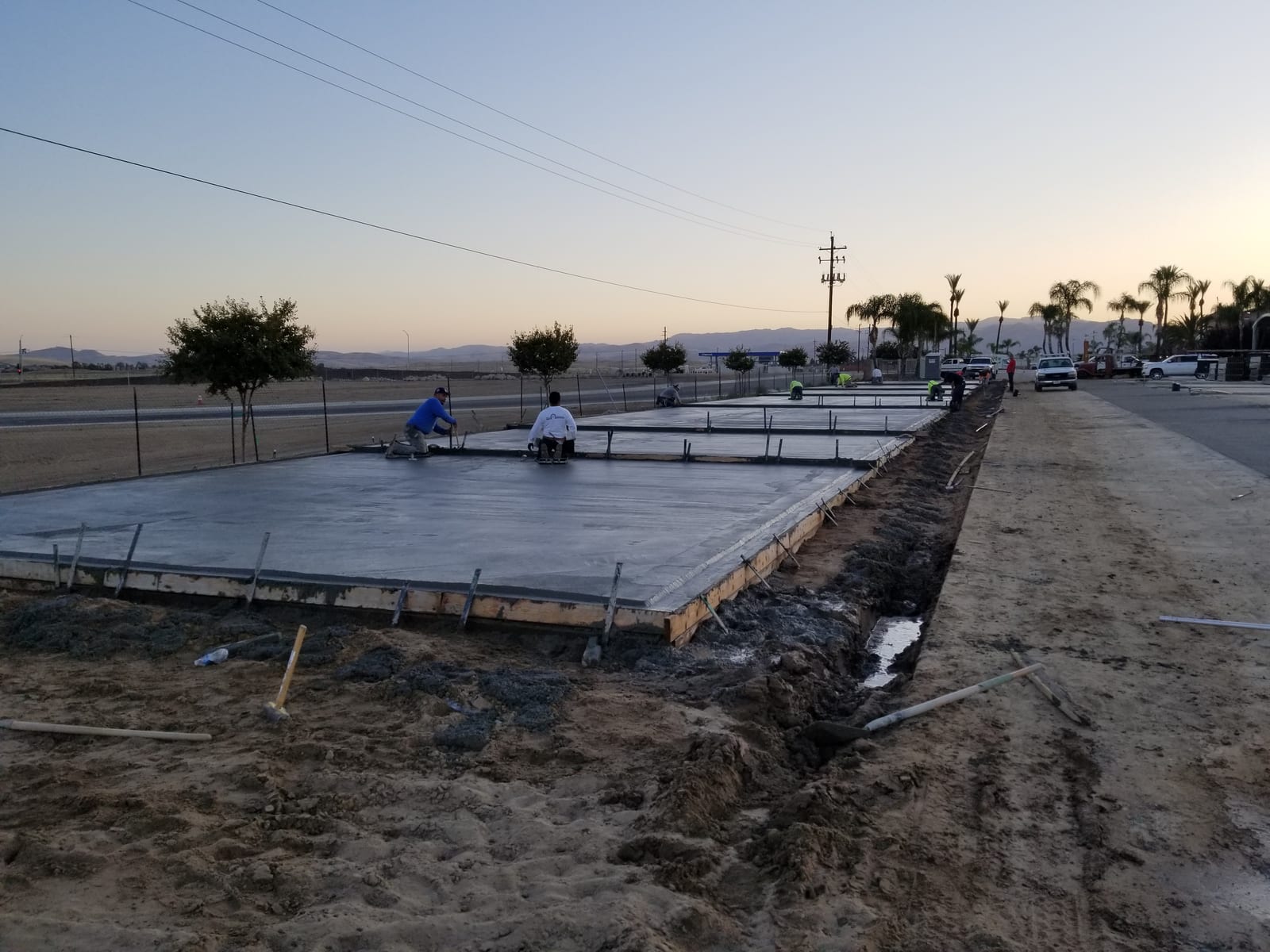 Desert Industrial Slabs — commercial concrete work by James Z. Concrete & Construction