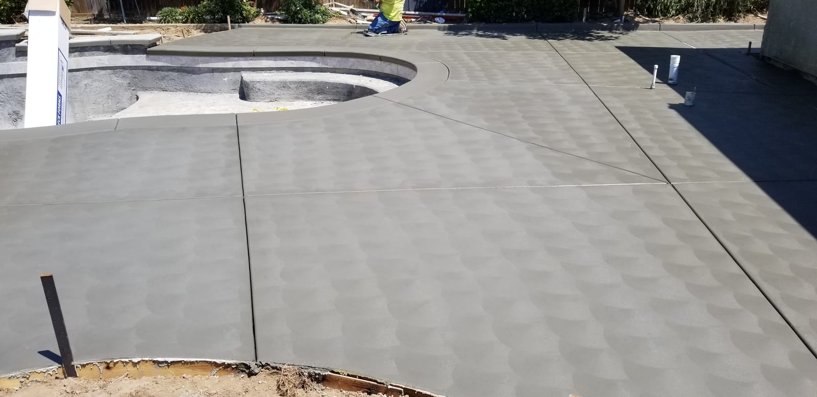Pool Surround Slab — pool deck concrete work by James Z. Concrete & Construction