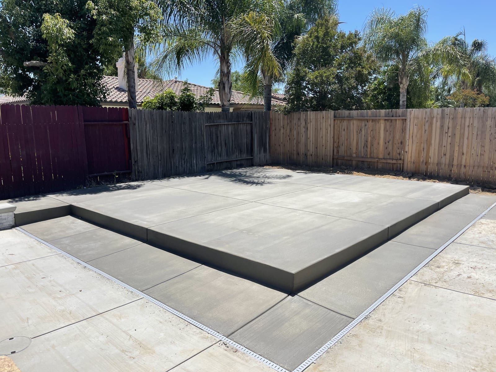 Raised Two-Level Patio