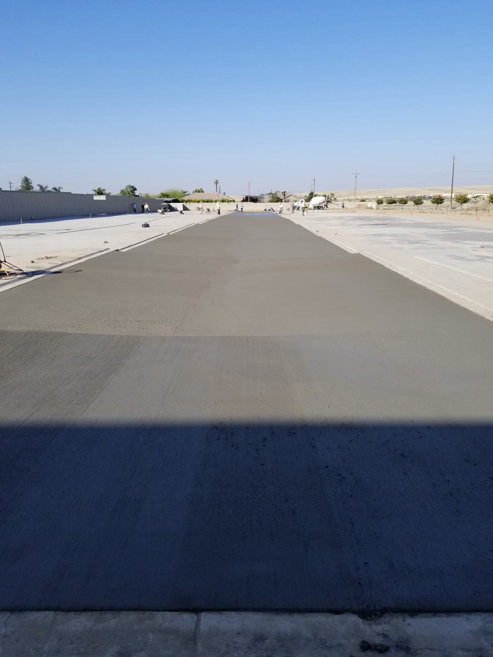 Industrial Slab Pour — commercial concrete work by James Z. Concrete & Construction